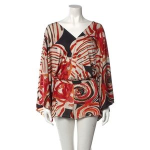 ALEXIS, Wide sleeve romper, multicolor, XS